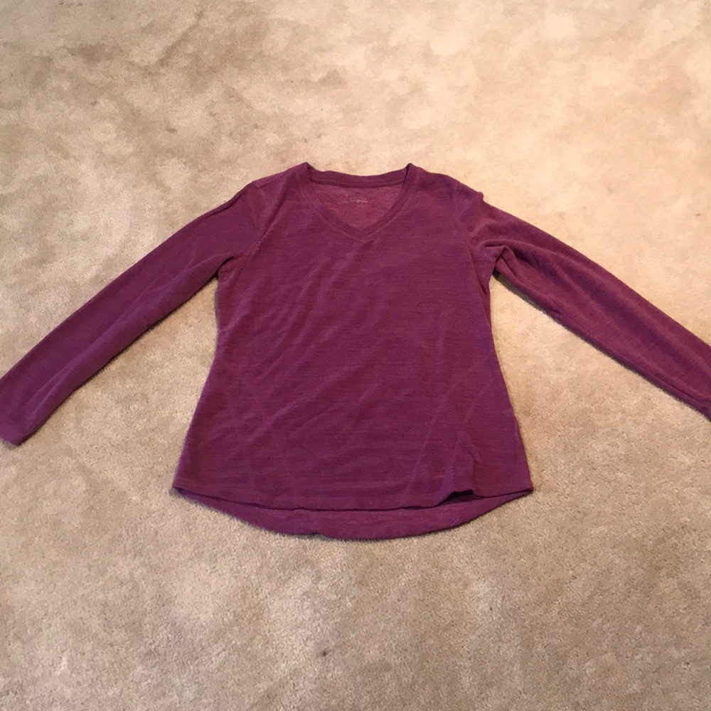 An athletic fleece